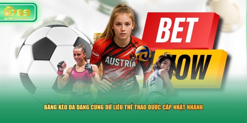 Bảng kèo đa dạng cùng dữ liệu thể thao được cập nhật nhanh