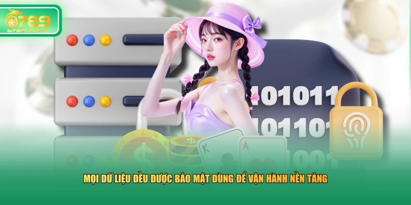 Mọi dữ liệu đều được bảo mật dùng để vận hành nền tảng