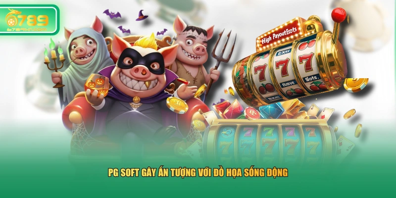 PG Soft gây ấn tượng với đồ họa sống động 