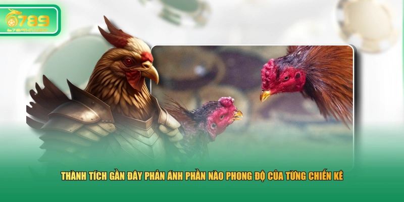 Thành tích gần đây phản ánh phần nào phong độ của từng chiến kê